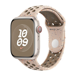 Apple Nike Sport Band in Desert Stone for 44mm / 45mm / 46mm / 49mm Case - Size S / M, Original Seal, MUV63ZM/A