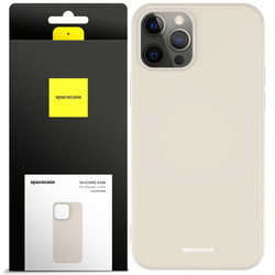 Spacecase Etui Silicone Case iPhone 13 Pro bone