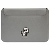Pokrowiec Karl Lagerfeld Saffiano Karl&Choupette na laptopa 16" - srebrny