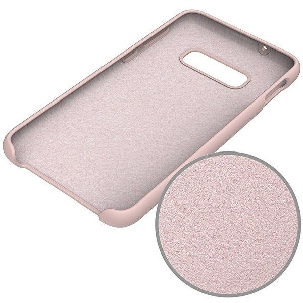CASE SILICONE SAMSUNG GALAXY S10E BRIGHT PINK EXHIBITION