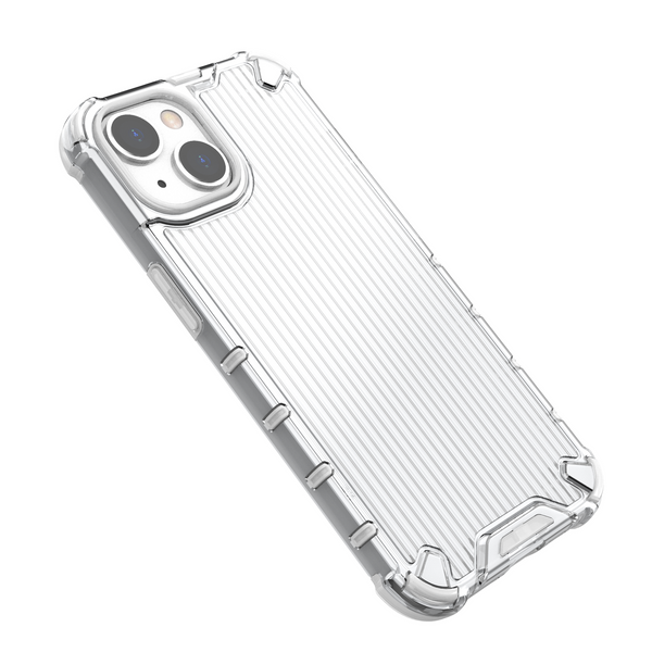 Ombre Protect Case etui do iPhone 14 Plus pancerny pokrowiec różowo-niebieskie