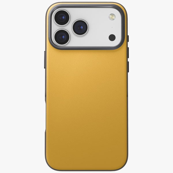 Etui UNIQ Lyden DS do iPhone 17 Pro Max  Magclick Charging zółto/szary