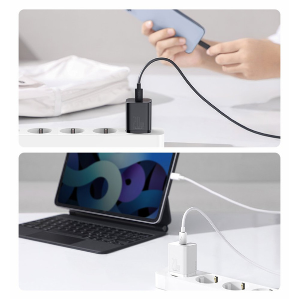 Baseus Super Si 1C fast charger USB Type C 20 W Power Delivery blue (CCSUP-B03)