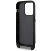 Karl Lagerfeld KLHCP14LCSAKHPKK iPhone 14 Pro 6.1" hardcase black/black Crossbody Saffiano Monogram Ikonik