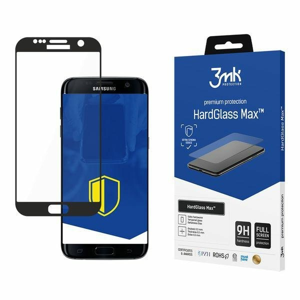 3MK HARD GLASS MAX SAMSUNG GALAXY S7 EDGE CZARNE