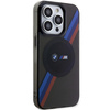 Case BMW BMHMP14XHDTK iPhone 14 Pro Max 6.7" grey/grey hardcase Tricolor Stripes MagSafe