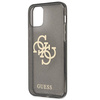 Guess GUHCP12LPCUGL4GBK iPhone 12 ProMax 6,7" czarny/black hard case Glitter 4G Big Logo