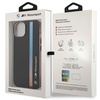 Etui BMW IML Tricolor Stripe na iPhone 14 - czarne