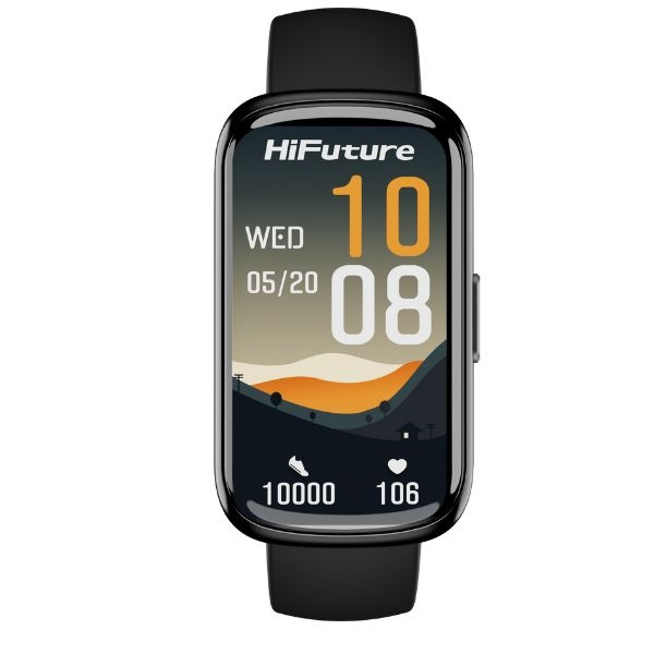 HiFuture smartwatch EVO2 czarny/black    (HSSW6BK)