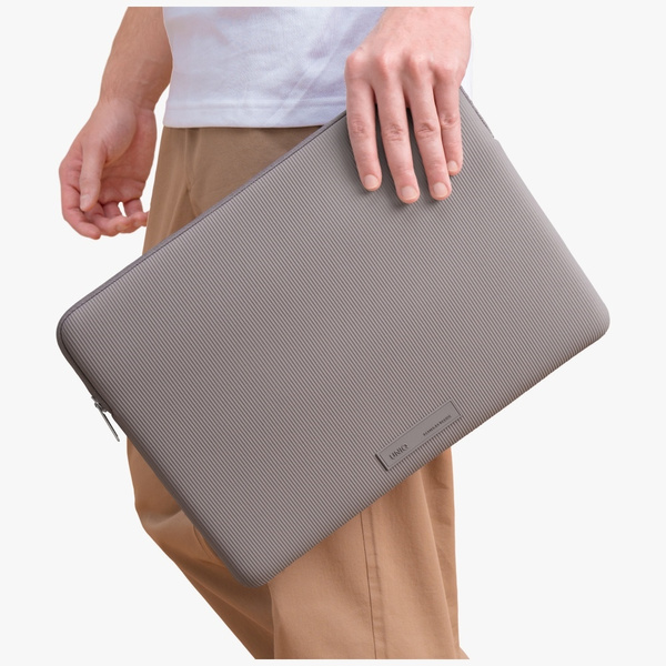 Torba na laptopa UNIQ Cyprus Ridge       Edition Laptop Sleeve 14" water-resistant neoprene szary