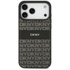 Etui DKNY Repeat Texture Pattern with    Tonal Stripe do iPhone 17 Pro Max czarny