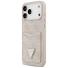 Etui Guess 4G Double Card Triangle do    iPhone 17 Pro Max różowy