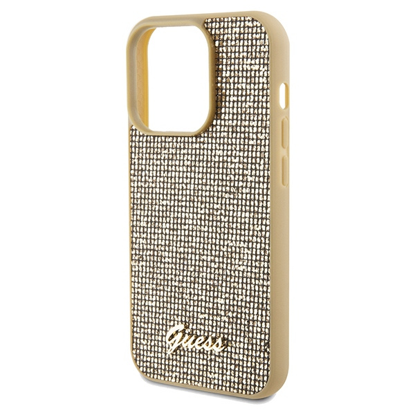 GUESS GUHCP14XPMSDGSD IPHONE 14 PRO MAX 6.7 "GOLD/GOLD HARDCASE DISCO METAL SCRIPT