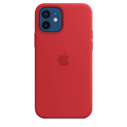 APPLE SILICONE MHL63ZM/A CASE IPHONE 12 / 12 PRO RED OTWARTE OPAKOWANIE