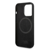 Karl Lagerfeld KLHMP14LSLKHBK iPhone 14 Pro 6.1 "hardcase black / black Silicone Karl`s Head Magsafe