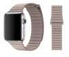 ORIGINAL APPLE LEATHER LOOP BAND 44/45/46/49MM MQVN2ZM/A SIZE M SMOKE GREY ORIGINAL SEAL