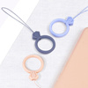 SILICONE PHONE LANYARD RING DIAMOND  LILAC