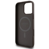 Guess GUHMP16XP4RPSW iPhone 16 Pro Max6.9" brązowy/brown hardcase 4G Printed Stripes MagSafe