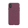 ETUI ADIDAS OR HARD COVER IPHONE X / XS TECHINK MAROON WYPRZEDAŻ