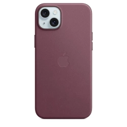 APPLE FINEWOVEN CASE MT4A3ZM/A IPHONE 15 PLUS MULBERRY OTWARTE OPAKOWANIE