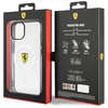 Etui Ferrari Outline MagSafe na iPhone 14 - przezroczyste