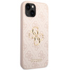 Guess GUHCP15S4GMGPI iPhone 15 / 14 / 13 6.1" różowy/pink hardcase 4G Big Metal Logo
