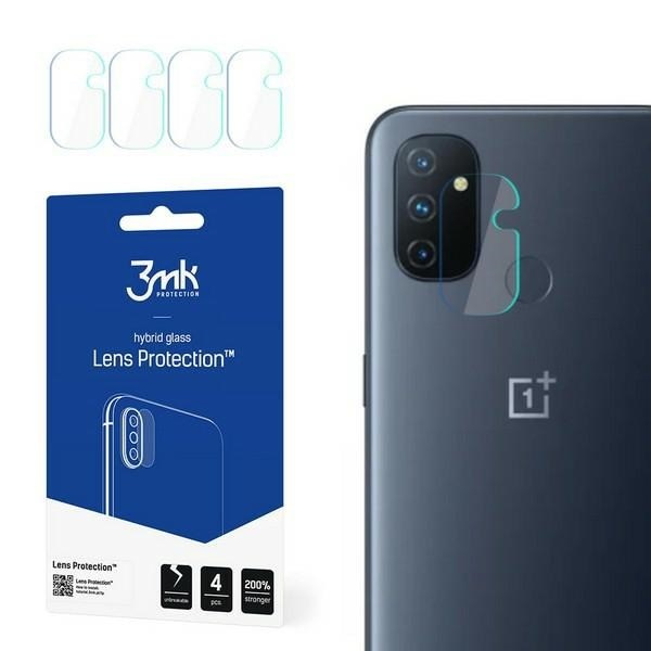 Szkło na aparat 3mk Lens Protection™ hybrydowe na OnePlus Nord N100