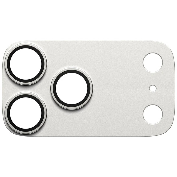 Szkło hartowane na obiektyw PanzerGlass Fender Camera Protector do iPhone 17 Pro Max srebrny