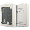 Etui Guess 4G Strass Logo & Big Strap    Metal Buttons MagSafe do iPhone 17 czarny