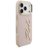 Etui Karl Lagerfeld Karl Script Logo do  iPhone 17 Pro różowy