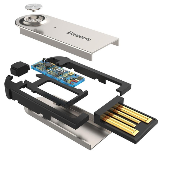 Baseus adapter odbiornik Bluetooth BA01 audio czarny