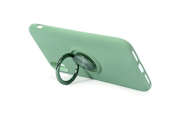 ETUI SILICONE RING IPHONE 11 PRO ZIELONY
