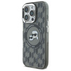 Karl Lagerfeld KLHMP16LHMCKMHK iPhone 16 Pro 6.3" czarny/black IML Monogram Karl&Choupette Head MagSafe