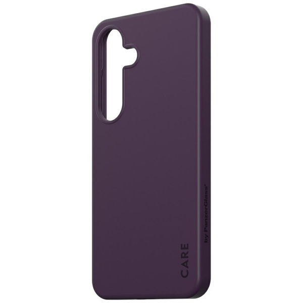 Etui CARE by PanzerGlass Fashion QI do    Samsung Galaxy S25 fioletowy