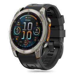 TECH-PROTECT SILICONE GARMIN FENIX 5S / 5S PLUS / 6S / 6S PRO / 7S / 8 (43 MM) BLACK