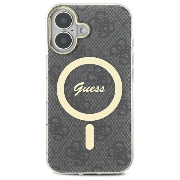 Guess GUHMP16MH4STK iPhone 16 Plus 6.7"  czarny/black hardcase IML 4G MagSafe