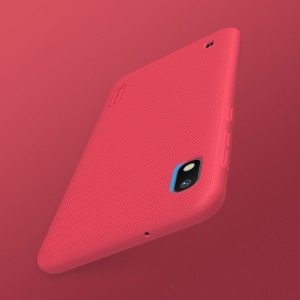 NILLKIN FROSTED SHIELD WZMOCNIONE ETUI + PODSTAWKA LG G8 THINQ CZARNY