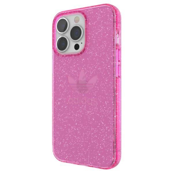 Adidas OR Protective iPhone 13 Pro / 136,1" Clear Case Glitter różowy/pink 47121