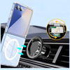 Etui Beline Clear MagSafe do Samsung     Galaxy Z Flip7 przezroczysty
