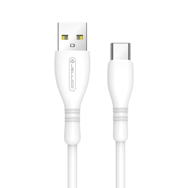 JELLICO cable B9 USB-C 3.1A 1M White