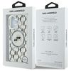 Karl Lagerfeld KLHMP16SHMCKMHT iPhone 16 6.1" przezroczysty/transparent IML Monogram Karl&Choupette Head MagSafe