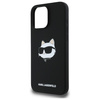 Karl Lagerfeld KLHMP16LSCHPPLK iPhone 16 Pro czarny/black HC MagSafe Sil Choupette Head Print