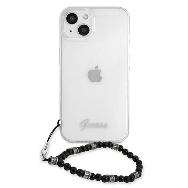 Guess GUHCP13SKPSBK iPhone 13 mini 5,4"Transparent hardcase Black Pearl