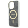 Guess GUHMP16LH4STK iPhone 16 Pro6.3" czarny/black hardcase IML 4G MagSafe
