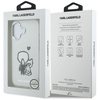 Etui Karl Lagerfeld Karl & Choupette     Back MagSafe do iPhone 17 przezroczysty