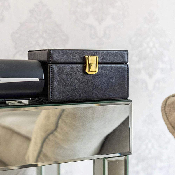 SIGNAL BLOCKING CHEST RADIO BLOCKING FARADAY BOX FOR CAR KEYS SMARTPHONE BLACK