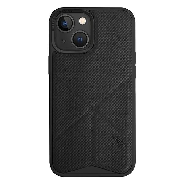 UNIQ etui Transforma iPhone 14 / 15 / 13 6,1" Magclick Charging czarny/ebony black