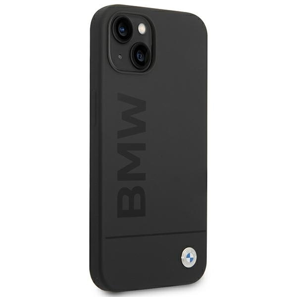 Case BMW BMHMP14MSLBLBK iPhone 14 Plus 6.7 "black / black hardcase Silicone Signature Logo Magsafe