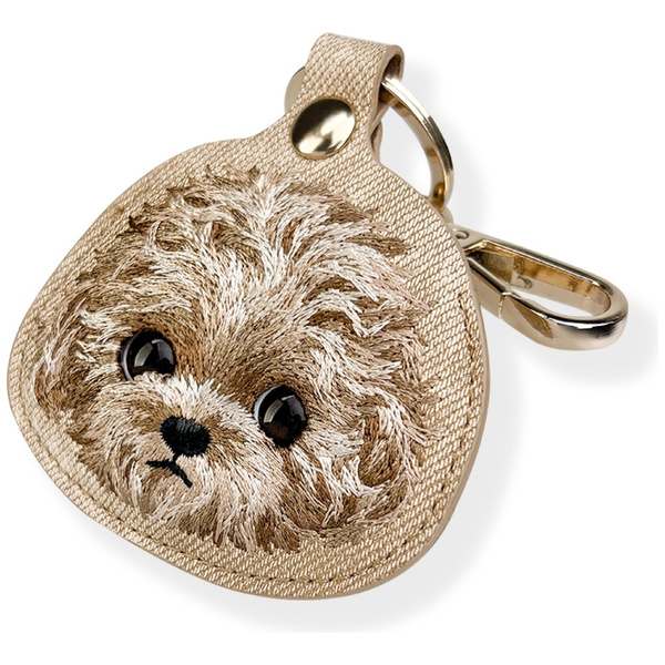 Etui na lokalizator / brelok Nimmy New   Big Eyed Pet 2.0 Dog brązowy