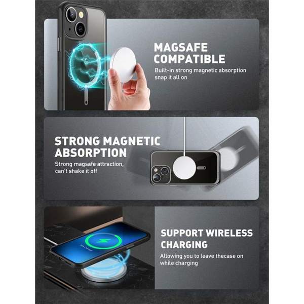Supcase UB Mag Case with MagSafe for iPhone 14 Plus - Black